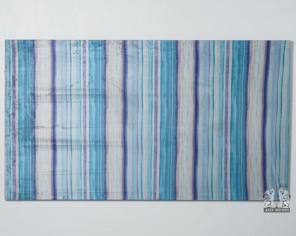 Wandbild Streifen Velours