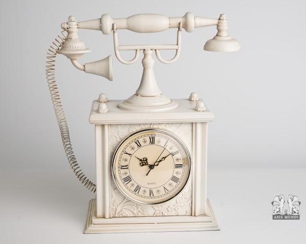 Uhr Tischuhr Telefon