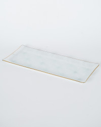 Tablett Goldrand
