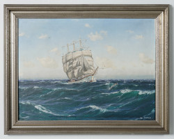 Wandbild Maritim Max Jensen