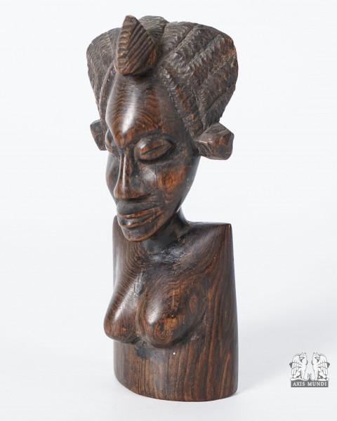 Skulptur Frau Büste Afrika