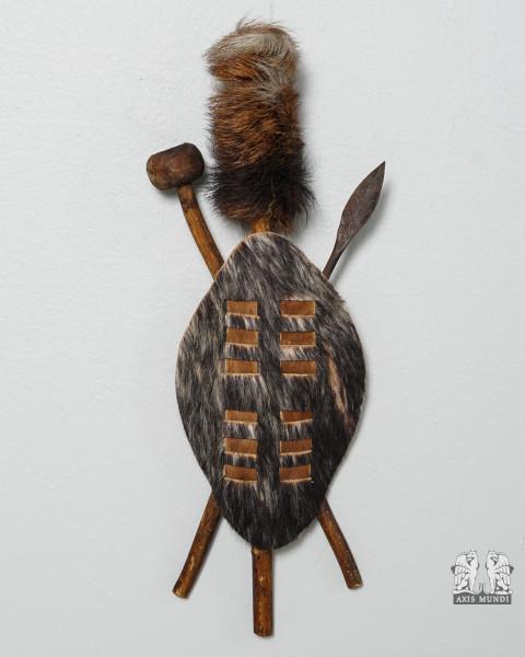 Wanddeko Schild Zulu