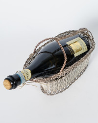 Weinkorb Flaschenhalter