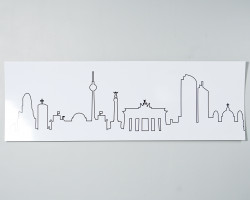 Wandbild Berlin Skyline