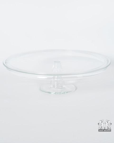 Tortenplatte Glas