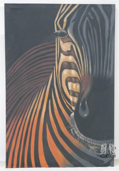 Wandbild „Zebra“