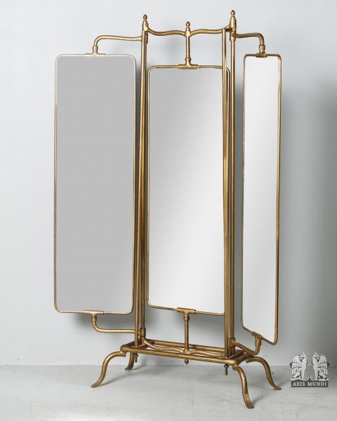 Standspiegel Triptyque Gold