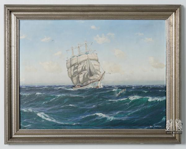 Wandbild Maritim Max Jensen
