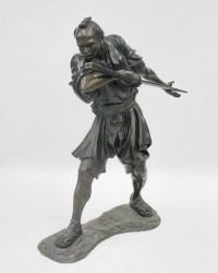Skulptur/Statue 'Samurai'