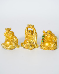 Buddha Figuren 3er Set