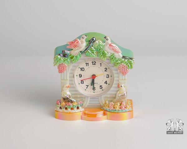 Uhr Tischuhr Vögel