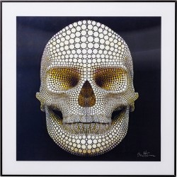 Wandbild ,,Skull 3D“