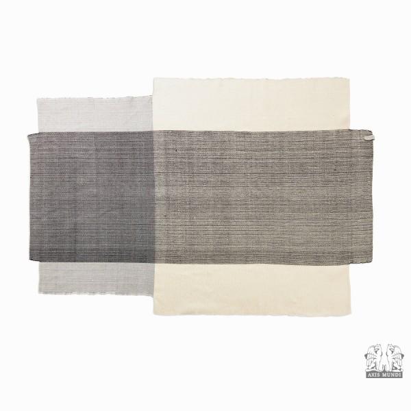 Teppich Nobsa, Grau/Creme
