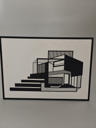 Wandbild „House“