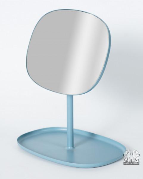 Tischspiegel Flip blau