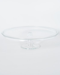 Tortenplatte Glas