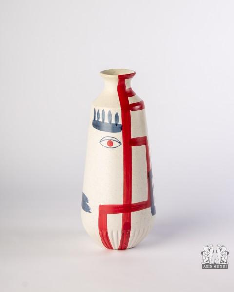 Vase Art Face Colore
