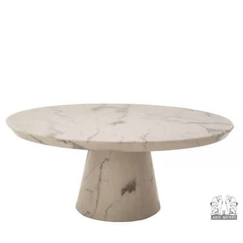 Couchtisch 'Disc Marble Look'