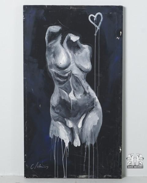 Wandbild Torso