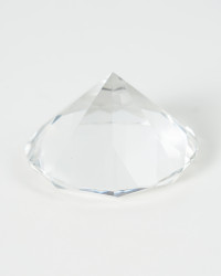 Kristall Briefbeschwerer Diamant
