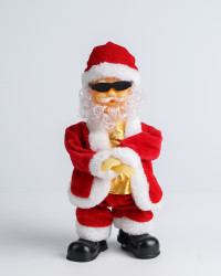 Figur Weihnachtsmann Sonnenbrille