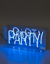 'PARTY', Neonschrift