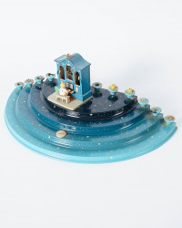 Spieldose Kerzenhalter Engel Orgel