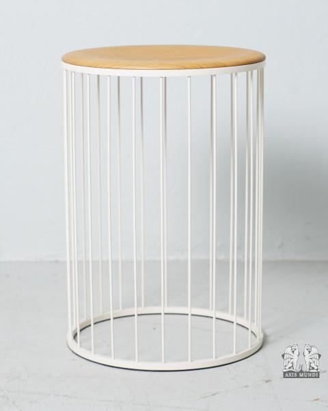 Hocker Spring weiß