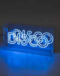 'Disco', Neonschrift