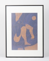 Wandbild Mujer y Calor 02
