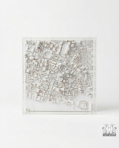 Wanddeko Stadtmodell von Chisel & Mouse