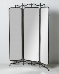 Standspiegel Triptyque Black