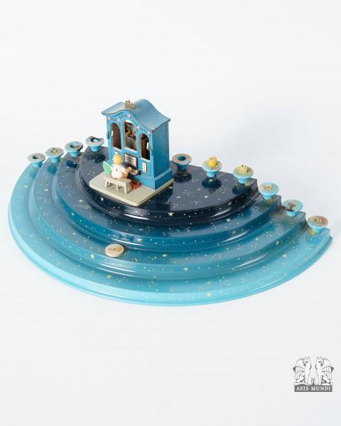 Spieldose Kerzenhalter Engel Orgel