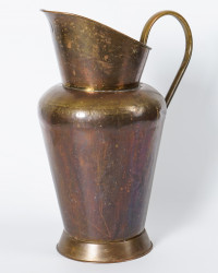Vase Krug Kanne Messing