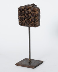 Skulptur Holzschnittstempel