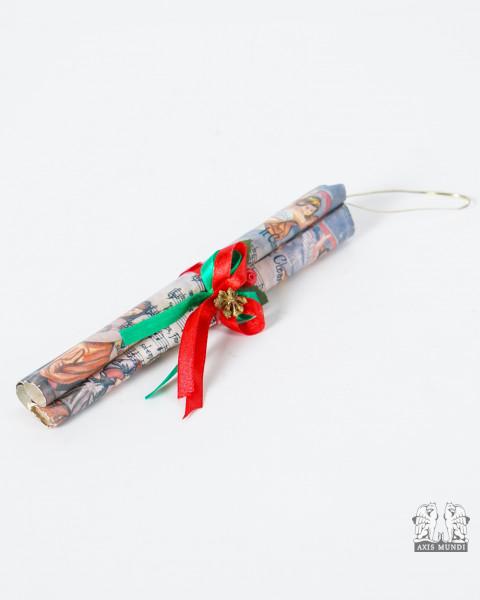 Baumschmuck Papierrollen