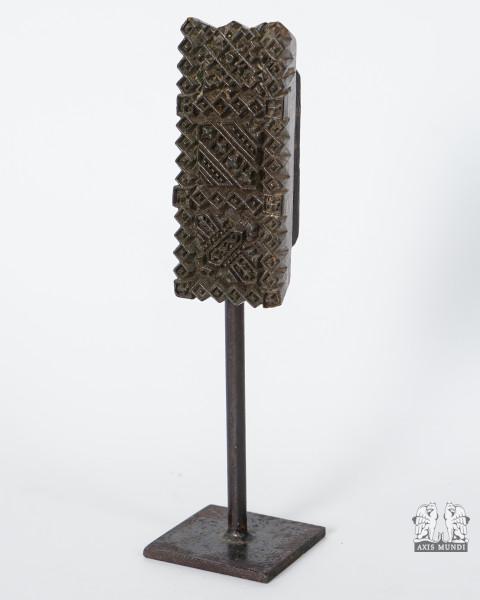 Skulptur Holzschnittstempel