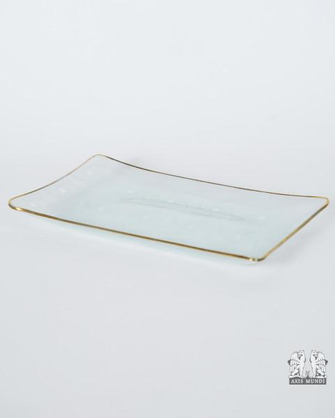Tablett Goldrand
