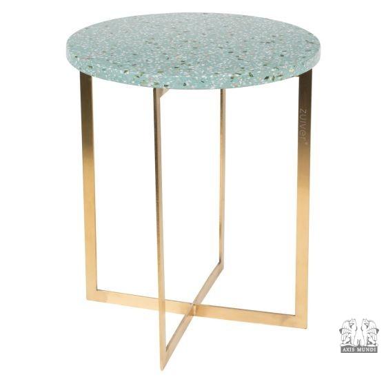 Beistelltisch LUIGI rund grün