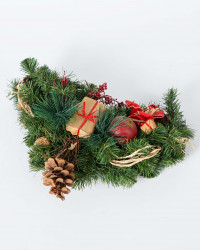 Gesteck Herz Weihnachten