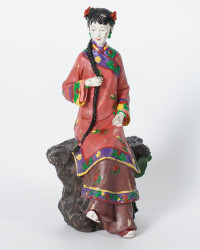 Porzellanfigur Shiwan