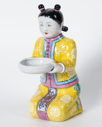 Porzellanfigur Jaune