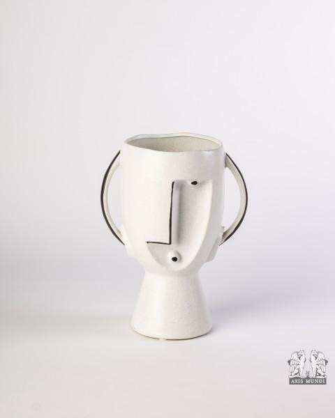 Vase Art Face Colore