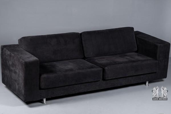 Samtsofa, Anthrazit