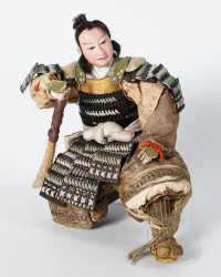 Samurai Puppe