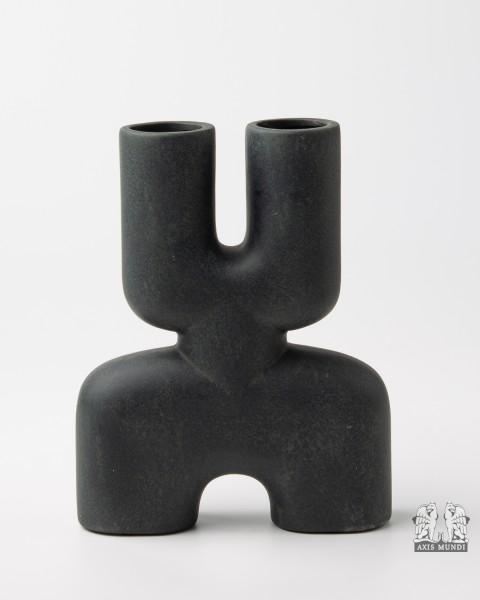 Vase Cobra Uno Dark Black