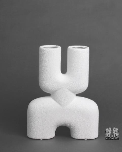 Vase Cobra Uno White